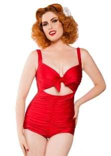 Swoon suit red