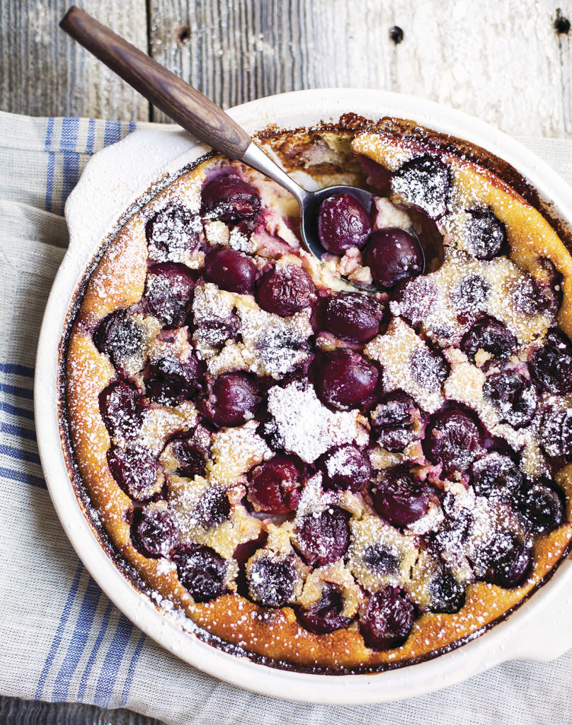 VIBF Cherry Buttermilk Clafoutis