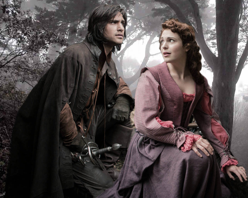 Constance & D'Artagnan the musketeers