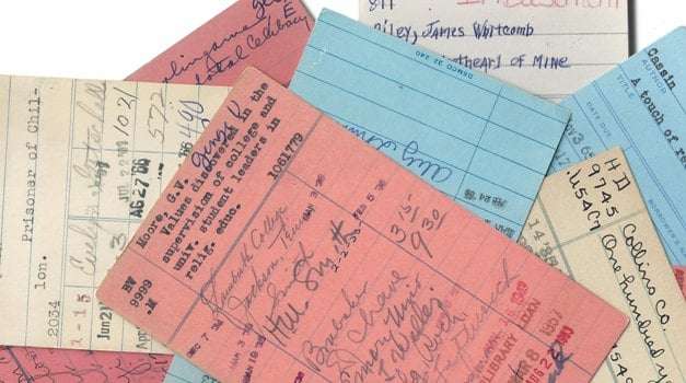 Library check out cards627
