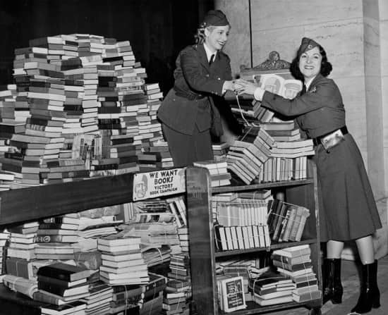 American librarians against Germany