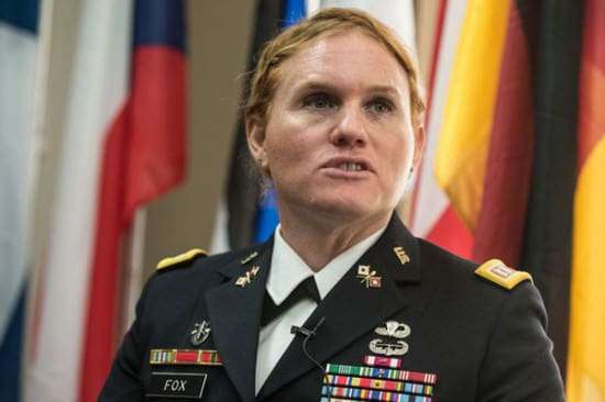 Army Reserve Capt. Sage Fox (transgender)
