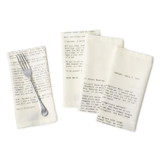 Love Letter Napkins