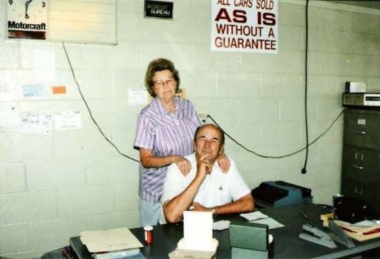 Tommi's Grandmother and Grandfather who raised him - Harley and Alexia Street