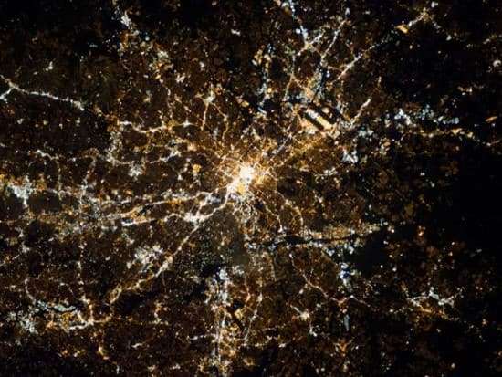 Atlanta from space station