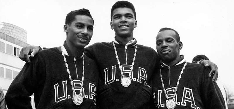 Image result for cassius clay olympic gold