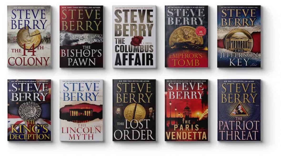 Author Steve Berry Thriller & Suspense Writer sitename BookTrib.