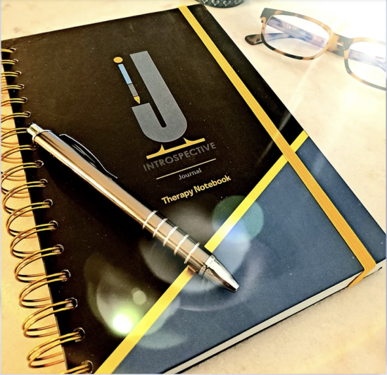 Introspective Journal: Therapy Notebook by Nilaja Green, Ph.D.