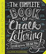 The Complete Book of Chalk Lettering by Valerie McKeehan