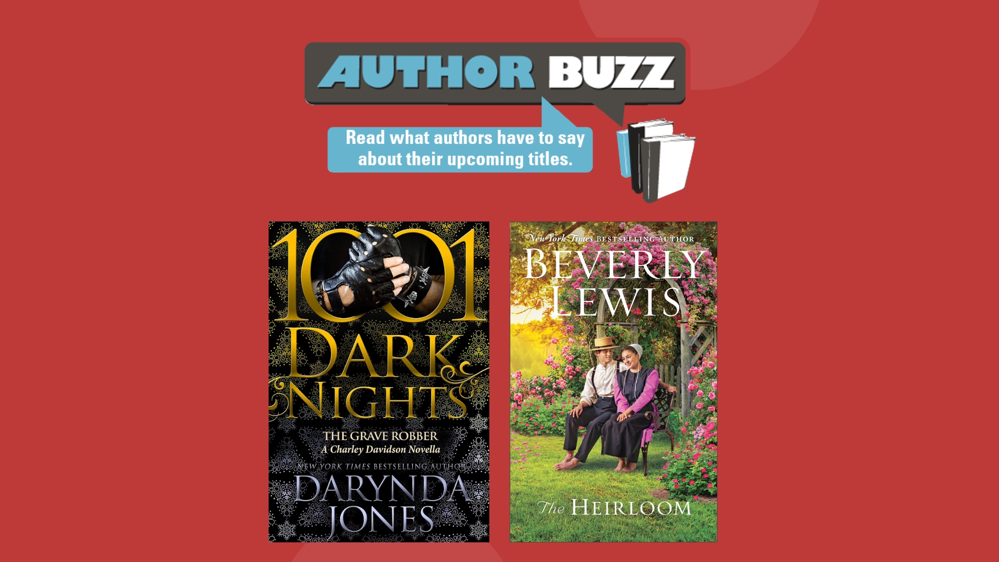Author Buzz The Grave Robber and The Heirloom