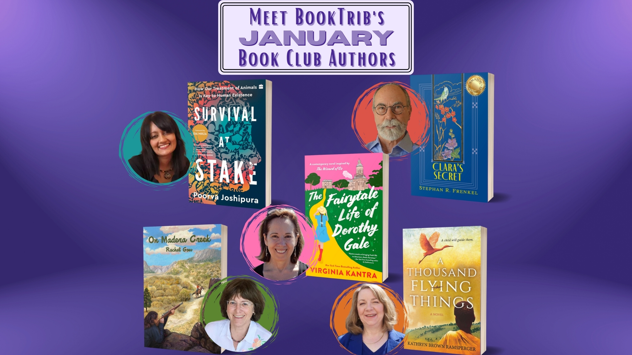 Meet BookTrib's January Book Club Authors | BookTrib