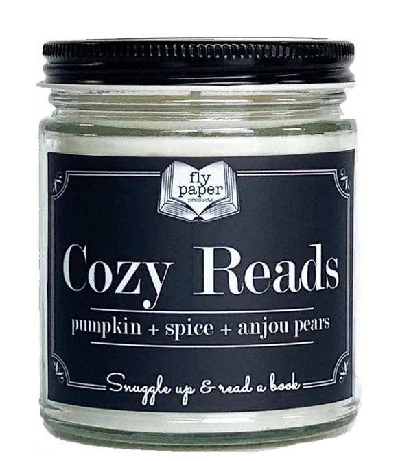 Cozy Reads Candle – Pumpkin + Spice + Anjou Pear