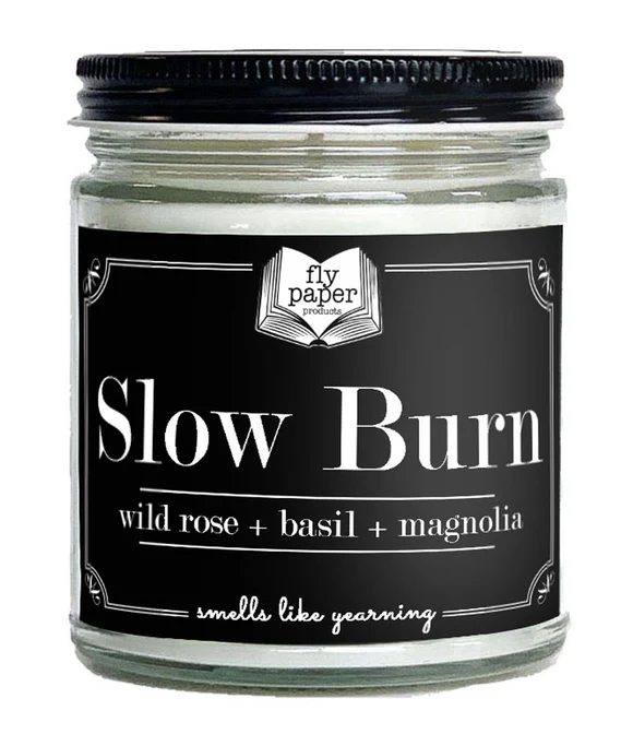 Slow Burn Romance Candle – Wild Rose + Basil + Magnolia