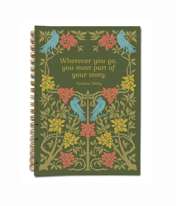 Wherever You Go You Meet Part of Your Story Eudora Welty Quote Unlined Notebook