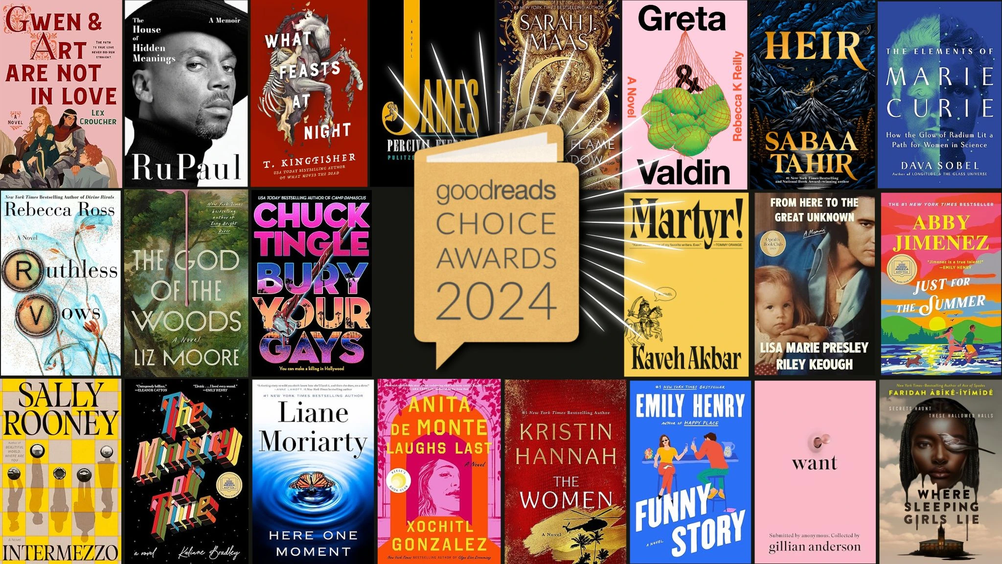 BookTrib Editors Predict 2024 Goodreads Choice Awards Winners