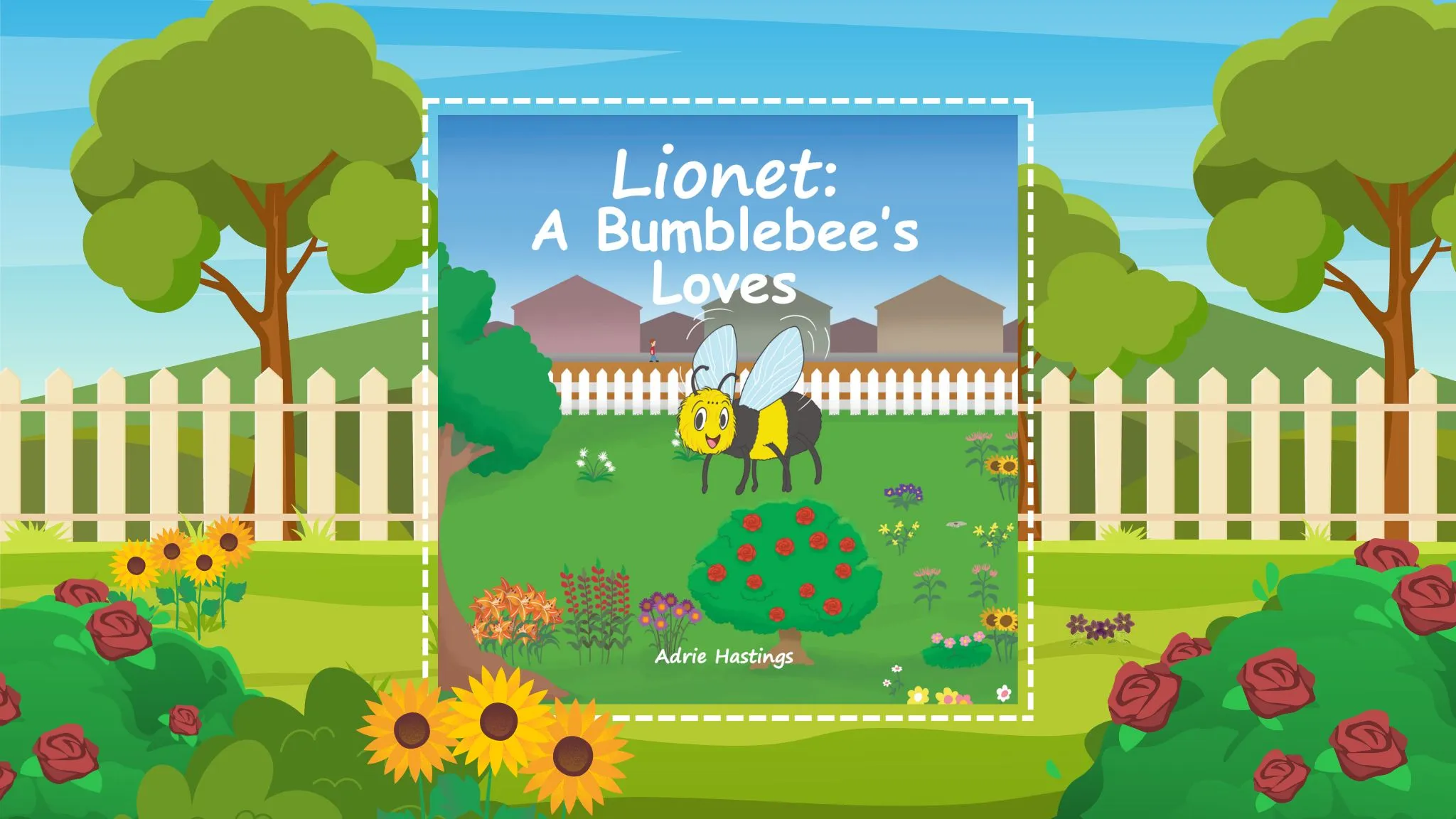 A Bumblebee and Rosebush Rely on Faith and Love to Save Their Homes