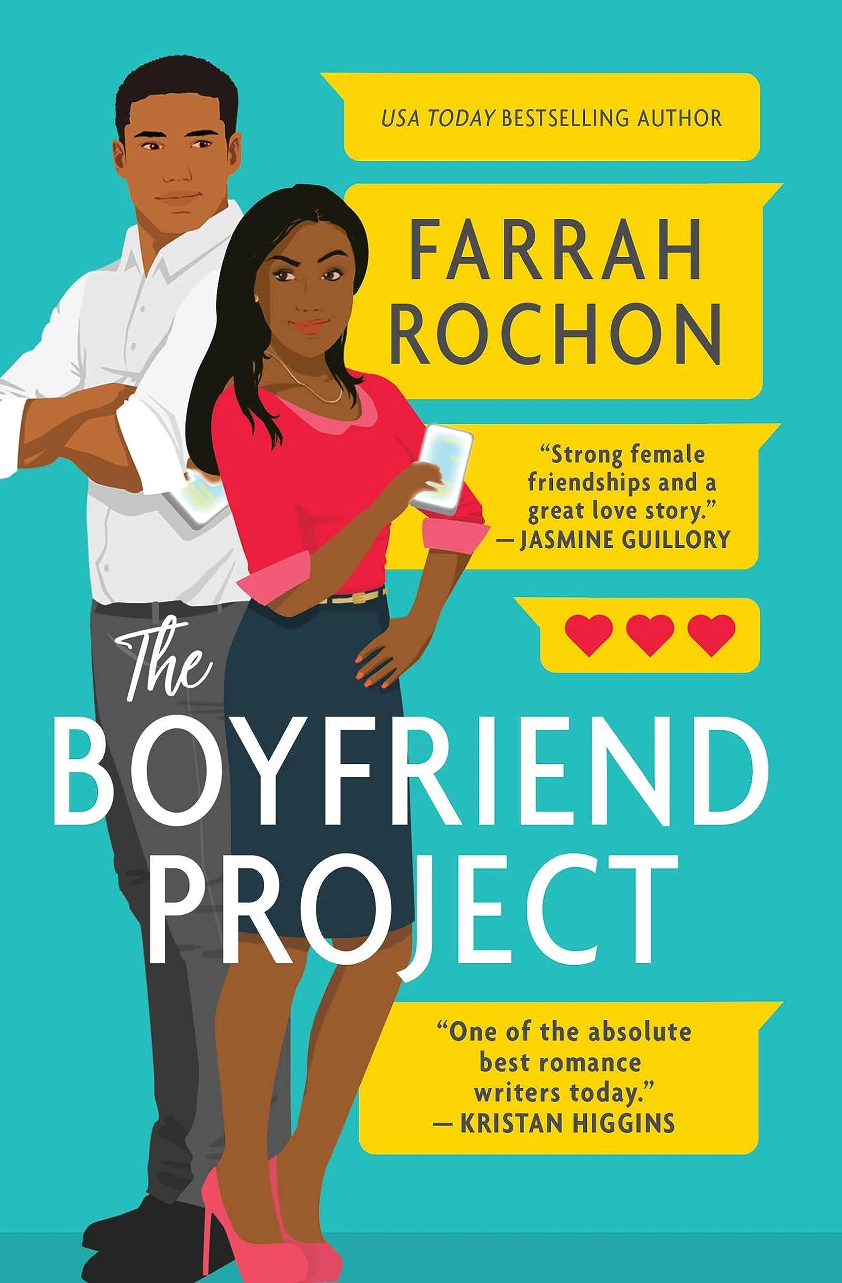 The Boyfriend Project, The Dating Playbook, and The Hookup Plan by Farrah Rochon