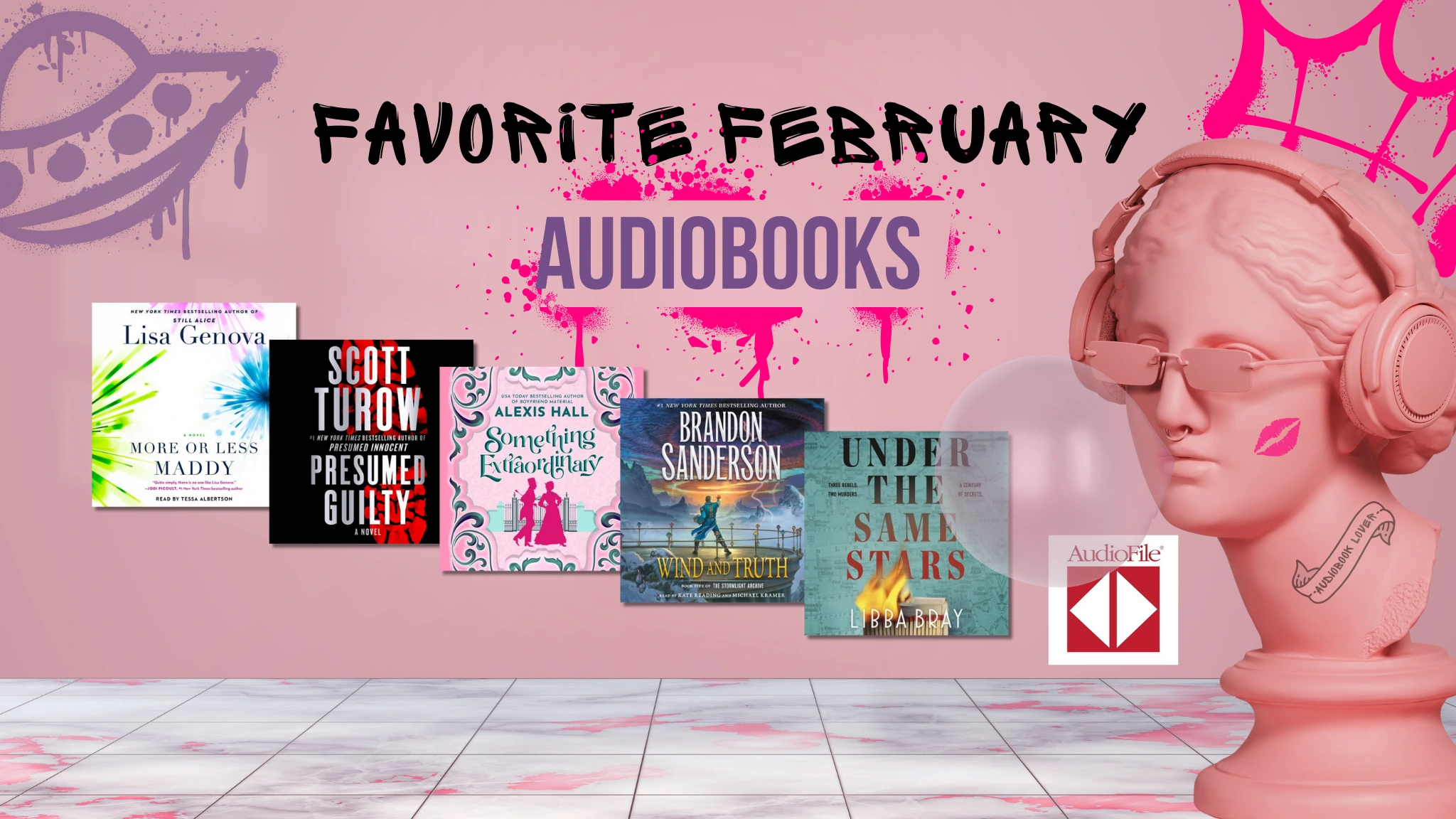 Audiofile February Audiobooks