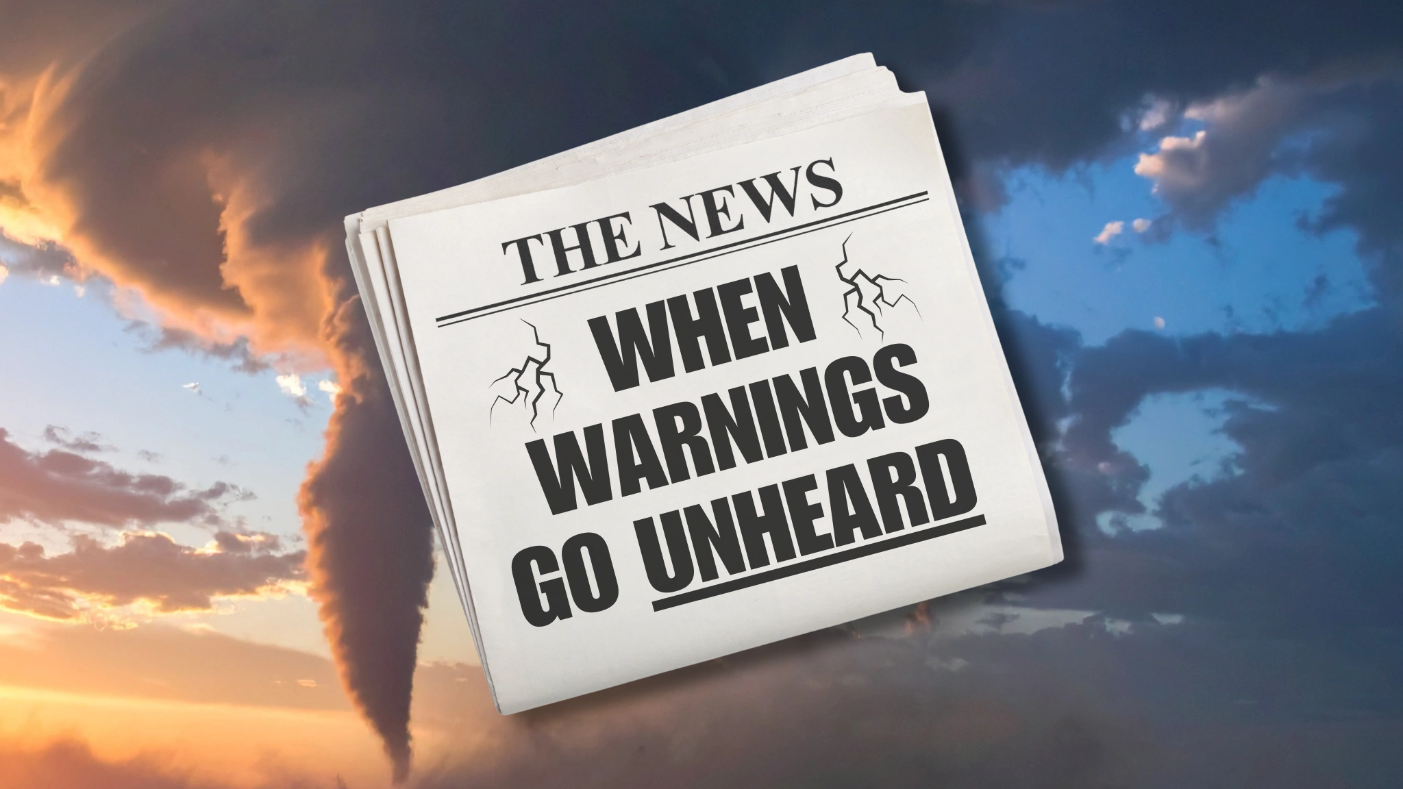 Stories of Weather, Warnings and the Cost of Waiting