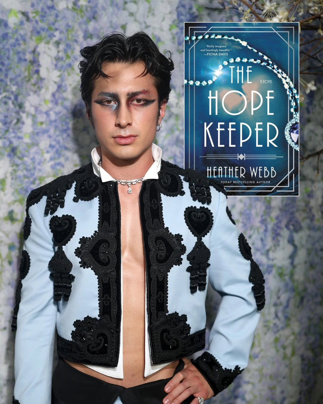 The Hope Keeper by Heather Webb / Hudson Williams in Balenciaga and Bvlgari