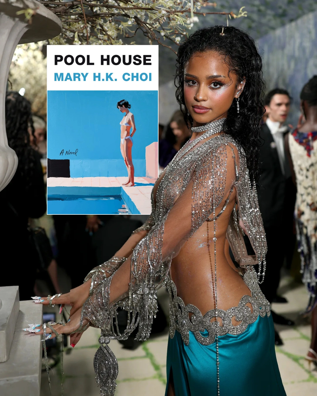 Pool House by Mary H.K. Choi / Tyla in Valentino