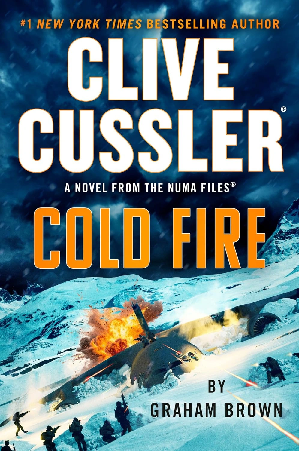 Clive Cussler Cold Fire  by Graham Brown