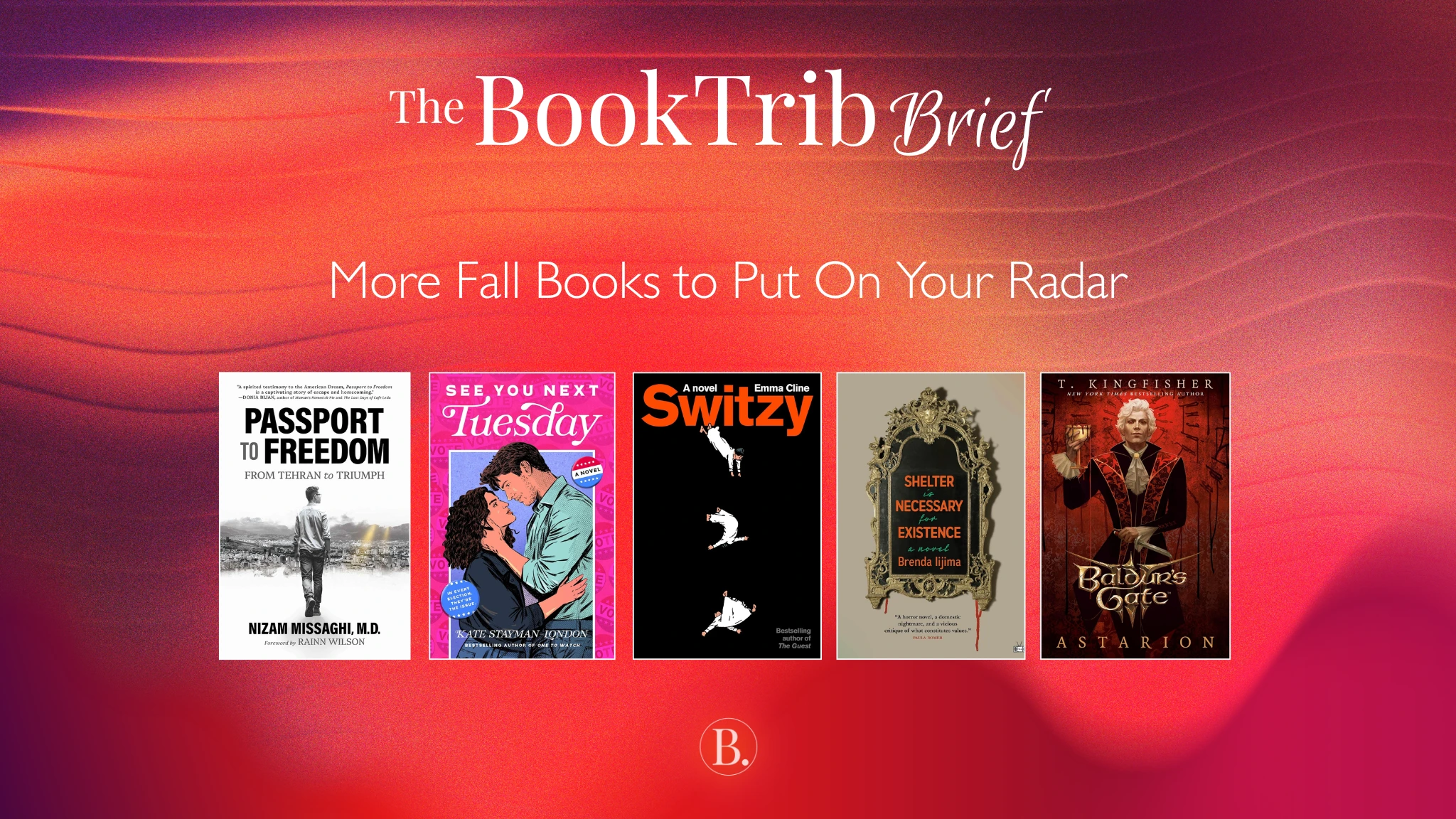 More Fall Book Releases Coming Soon…
